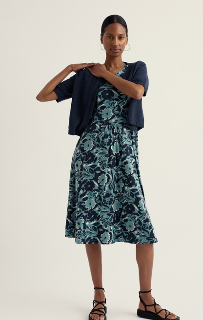 April Dress-Summer Shadows Sardine