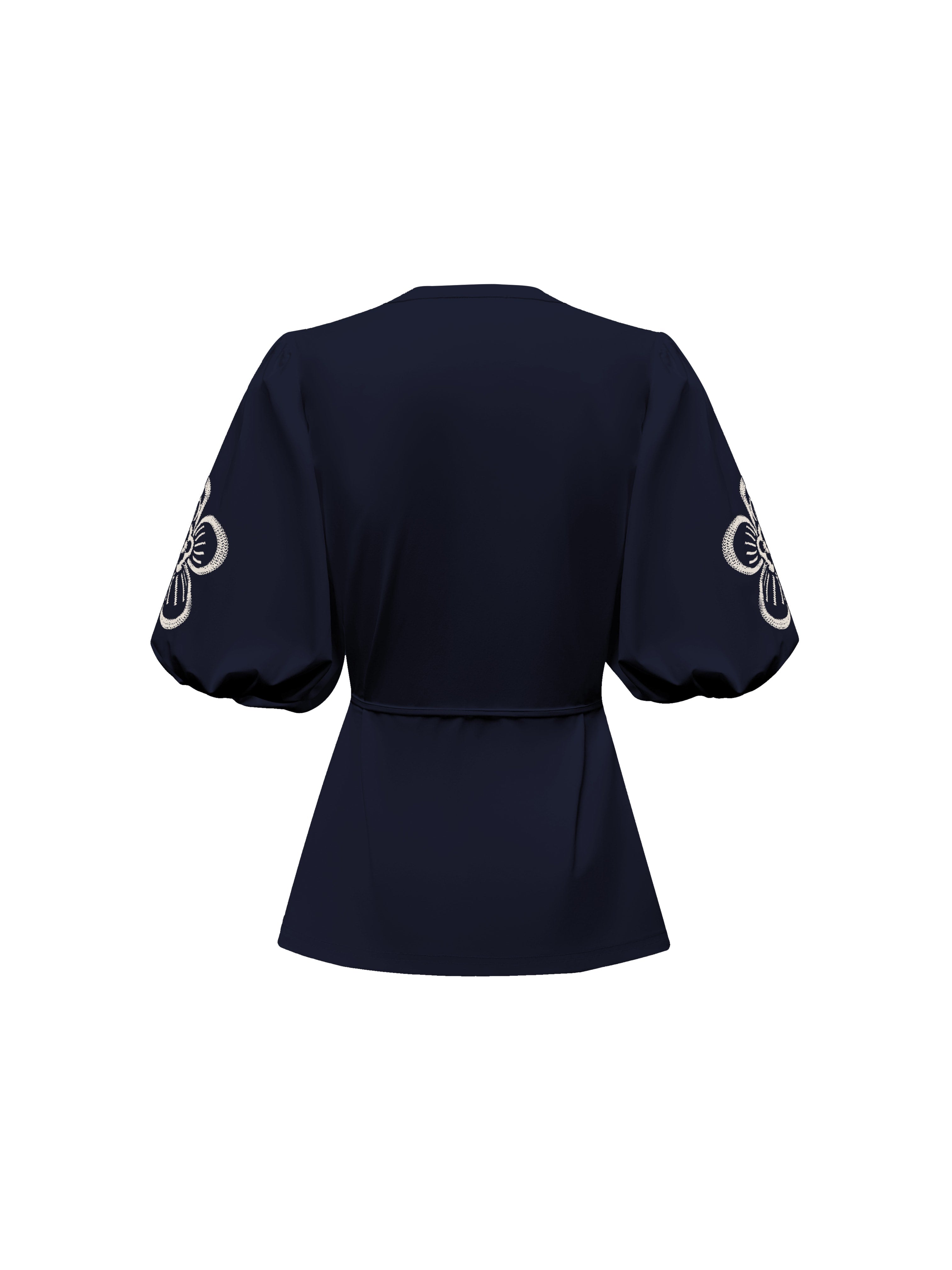 Blouse short sleeves