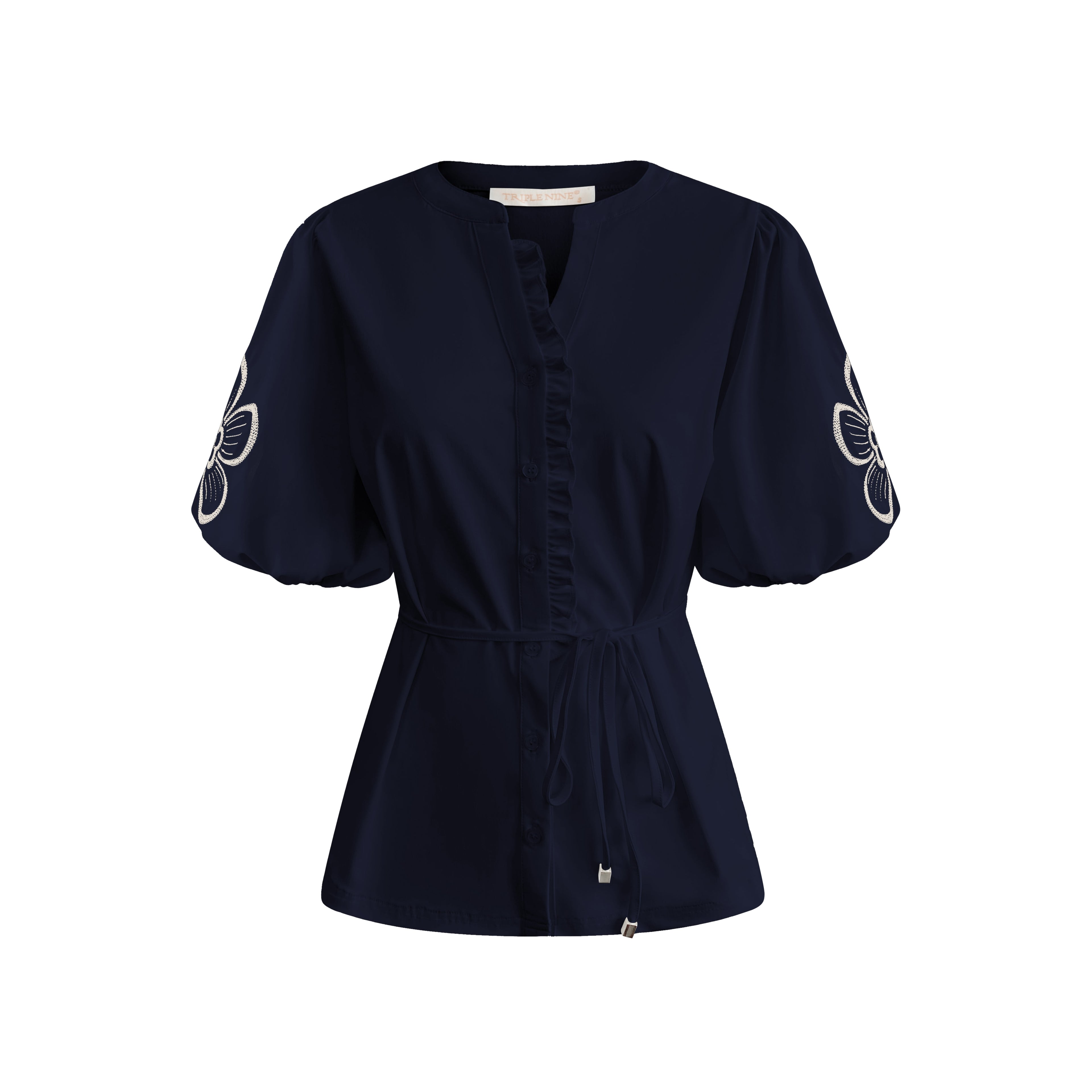 Blouse short sleeves