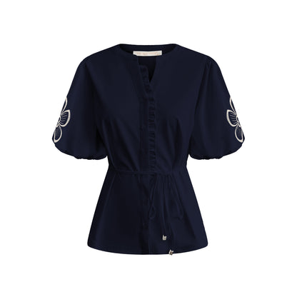 Blouse short sleeves