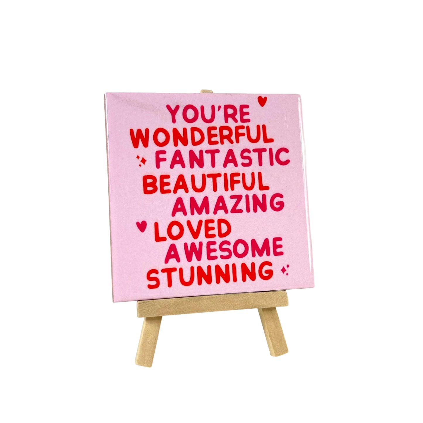 Tegeltje You're