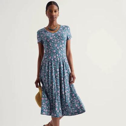 Pier View Dress Cushion Protea Storm