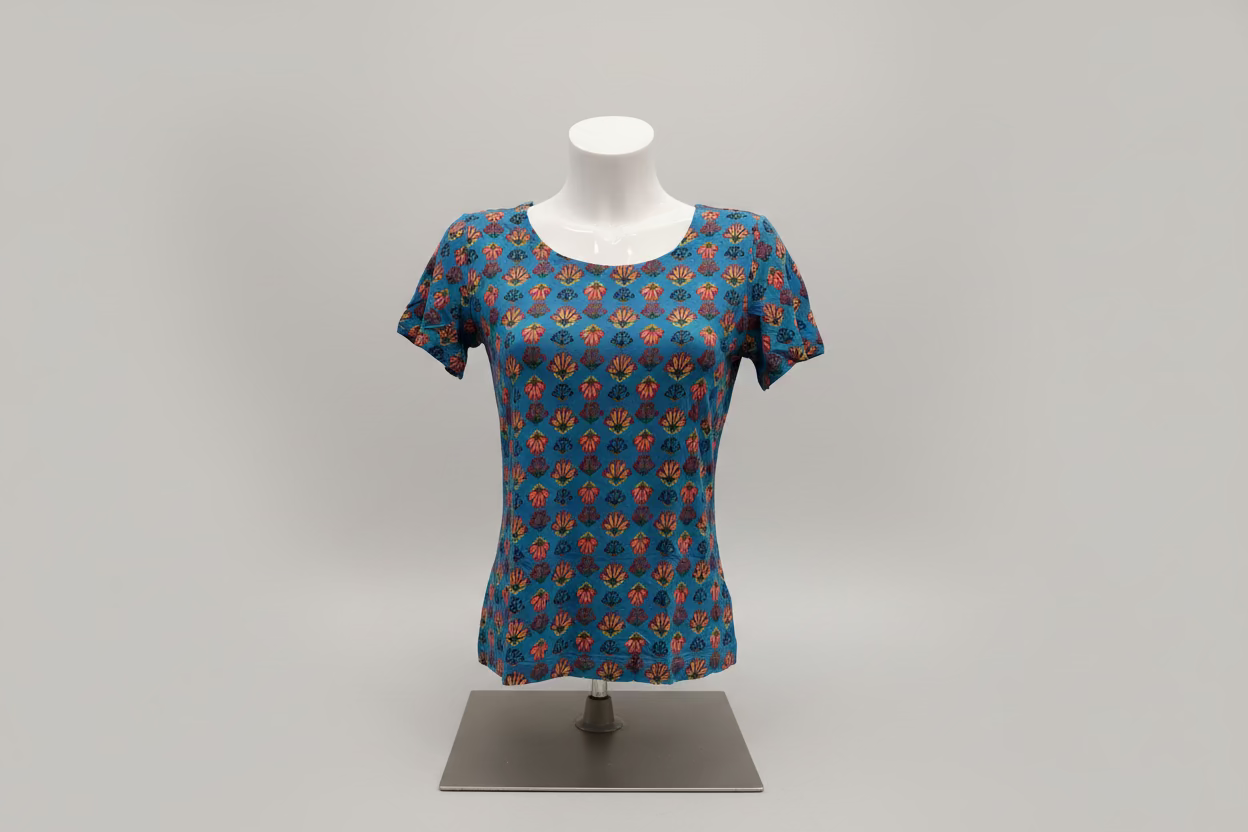 Basic shirt short sleeve Petrol