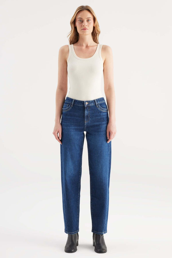 Beth Dark Blue Jeans