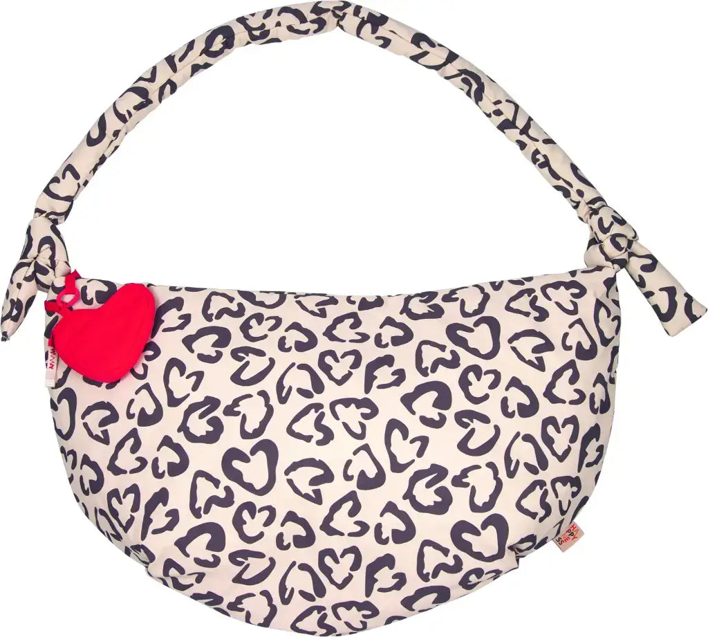 Zachte Shopper met hartjes print - SoMuch Fashion