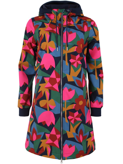 Danejane Softshell Dark Navy/Soft Cherry GEOFLEUR