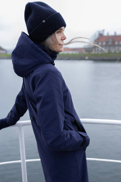 Danesandur Winter Coat Dark Navy