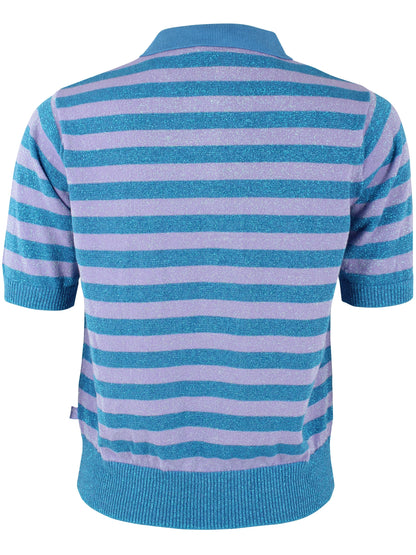 Danesandwich Glitter Sweater Polo Light