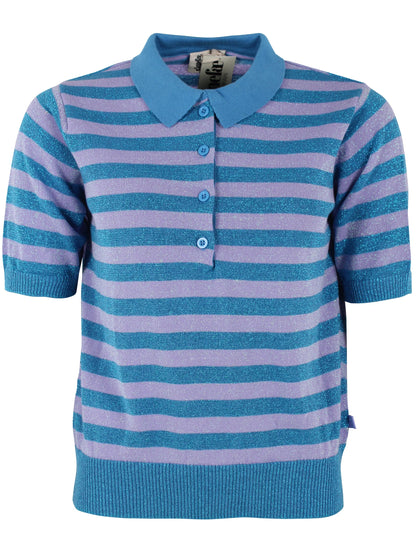 Danesandwich Glitter Sweater Polo Light
