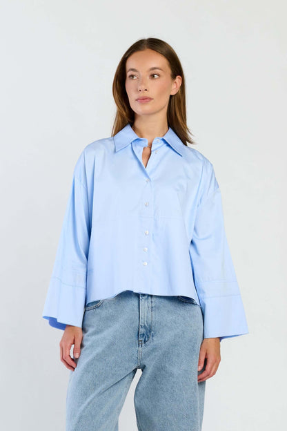 Dora Blouse Light Blue