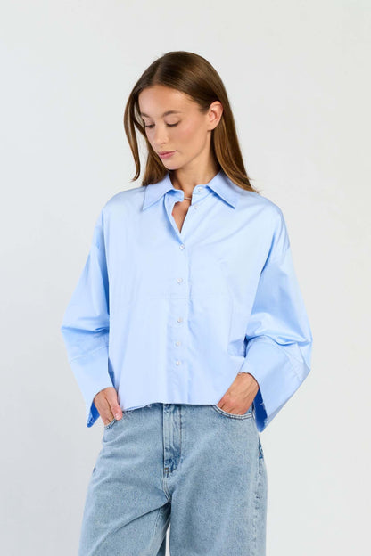Dora Blouse Light Blue