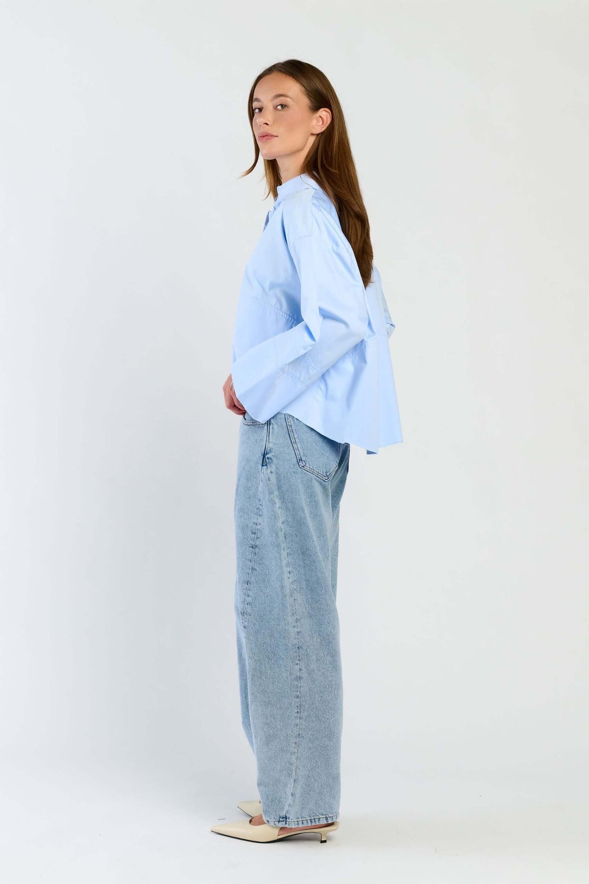 Dora Blouse Light Blue