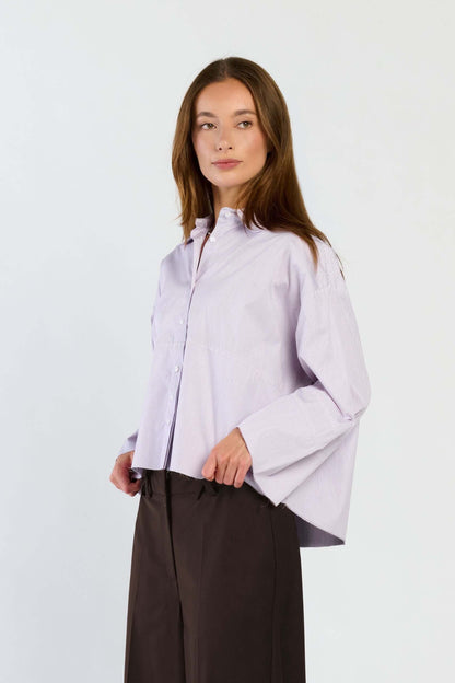 Dora Blouse Pink Stripe