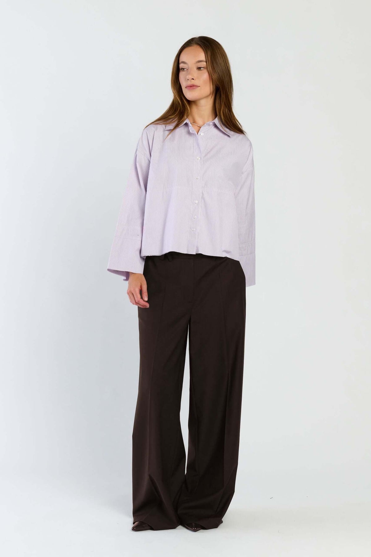 Dora Blouse Pink Stripe