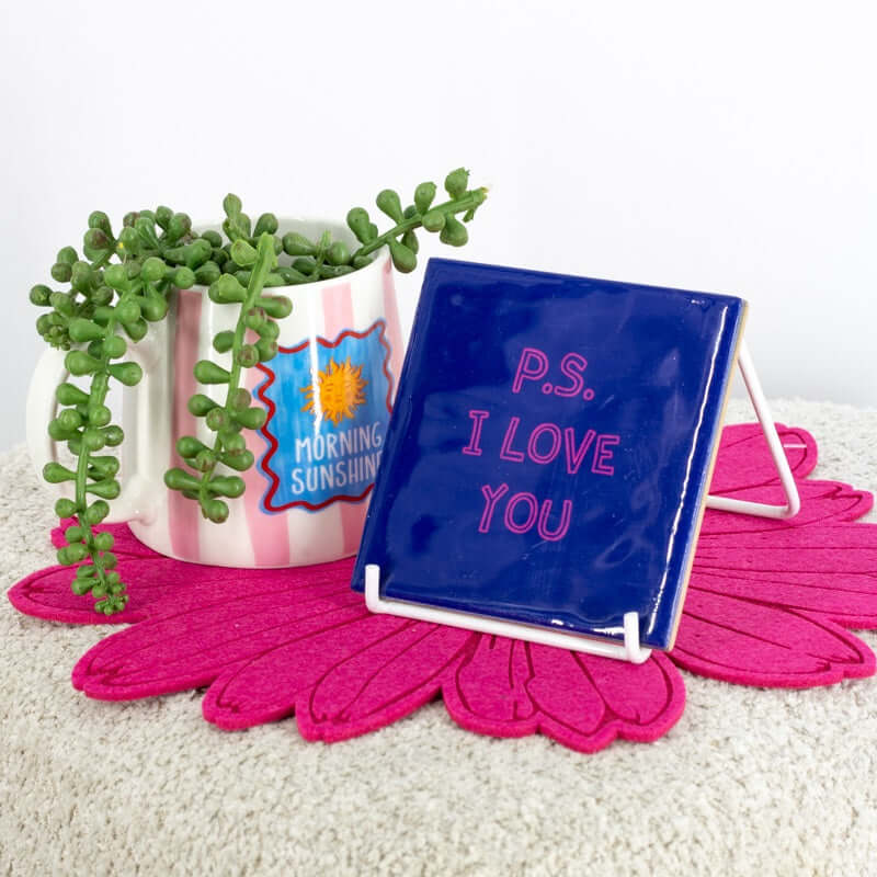 Tegeltje p.s. I love you