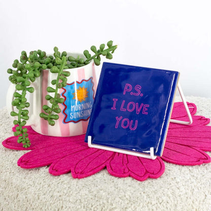 Tegeltje p.s. I love you