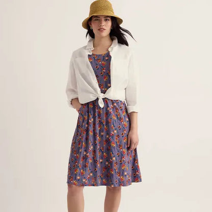 Enor Dress-Snapdragon Lavender