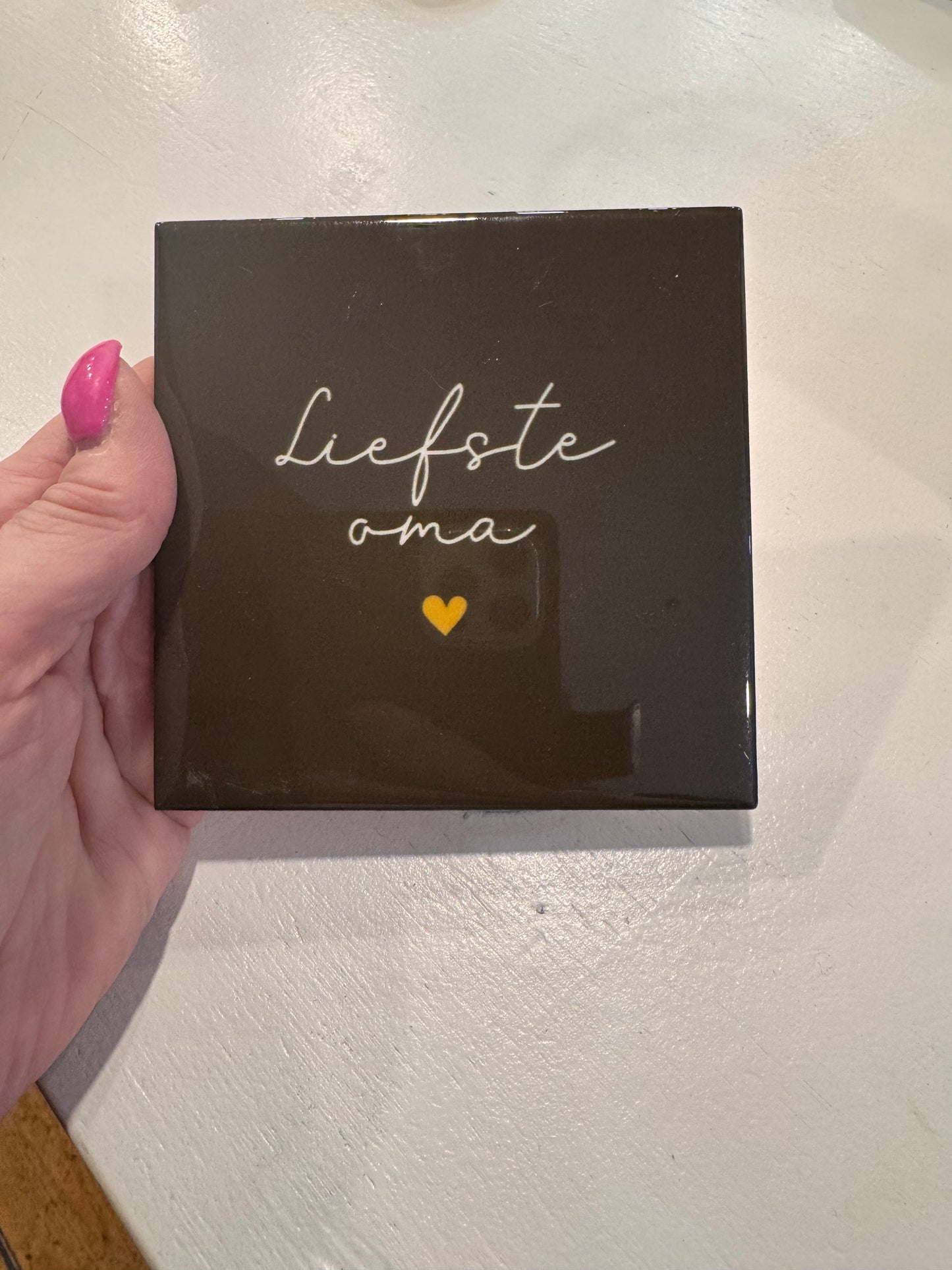 Tegeltje Liefste Oma