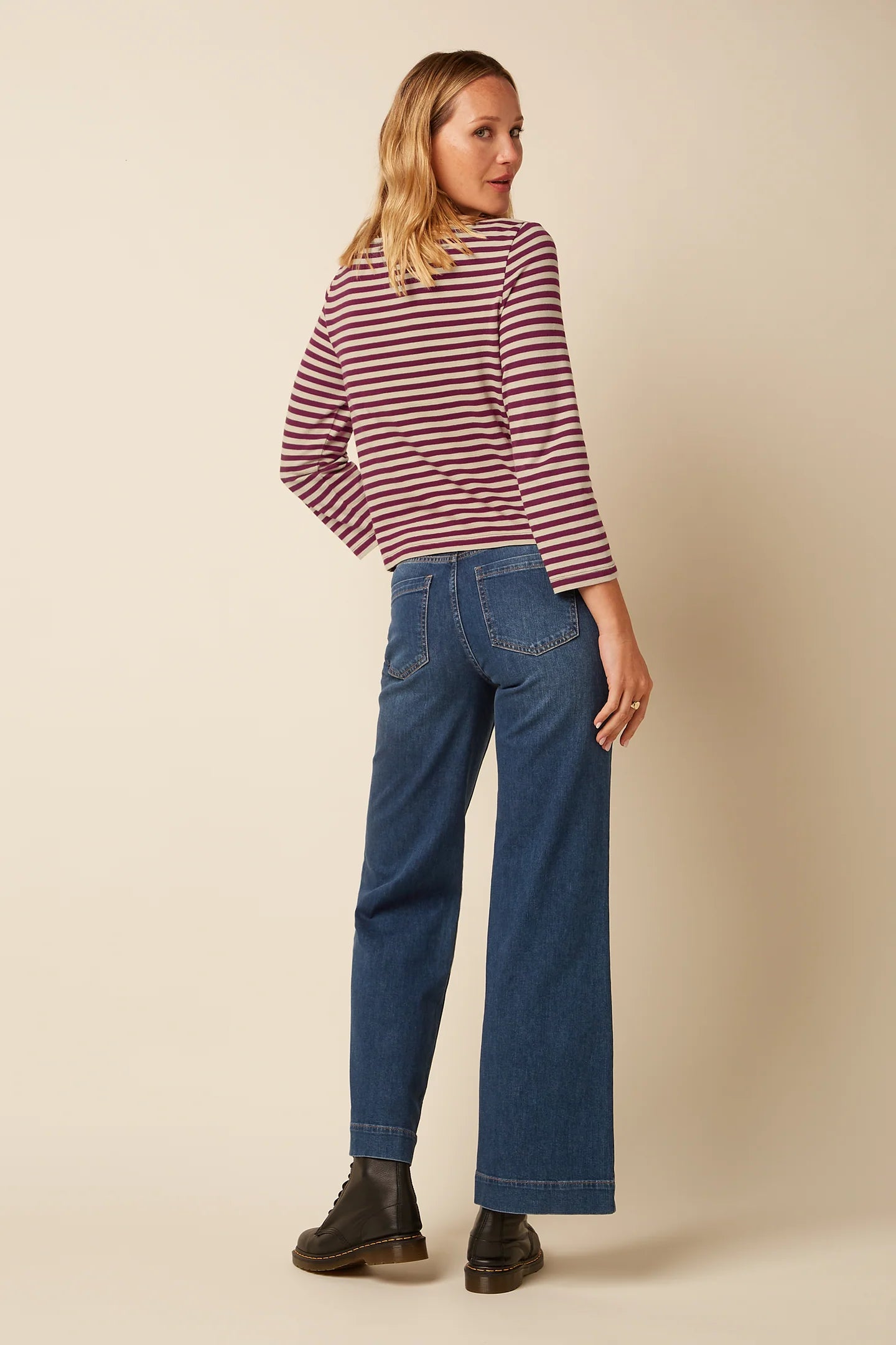 Debra Pants Onyx Denim Washed