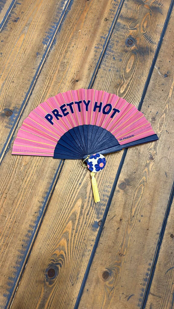 Waaier met tekst Pretty Hot