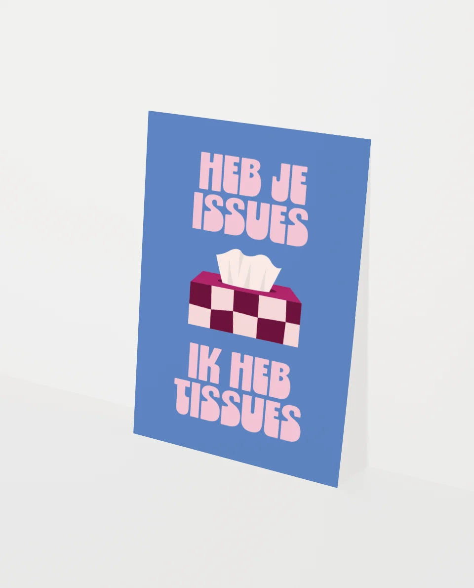 Wens kaart Heb je Issues