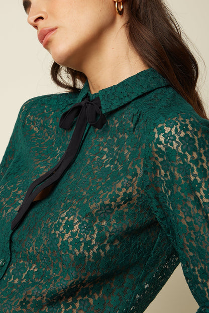 Elia Blouse Liana Lace - SoMuch Fashion