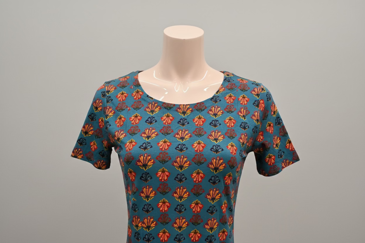 Basic shirt short sleeve Petrol