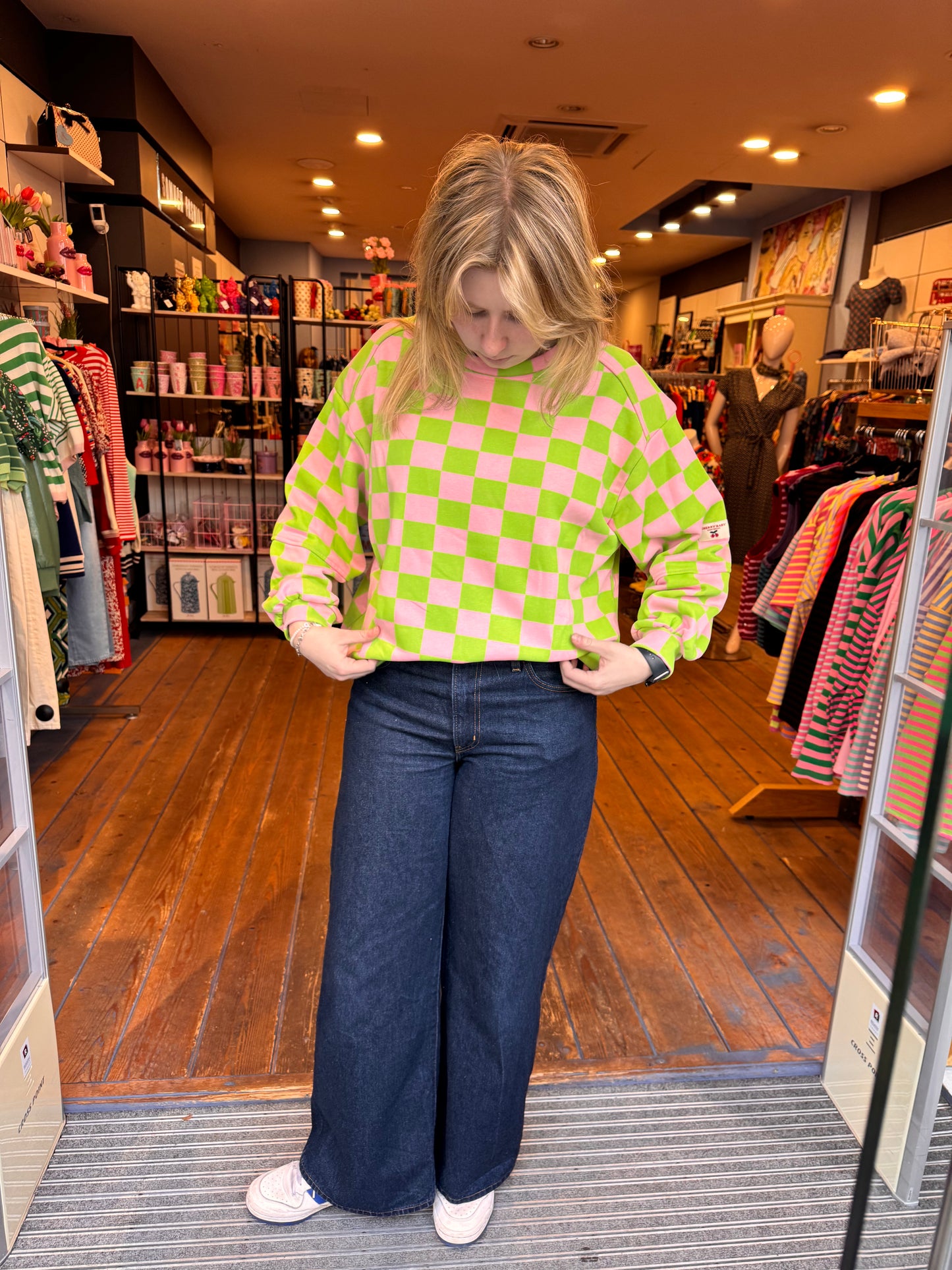 Sweatshirt Ruit