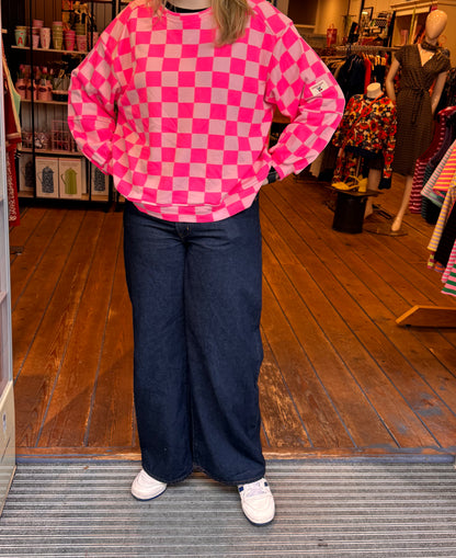 Sweatshirt Ruit