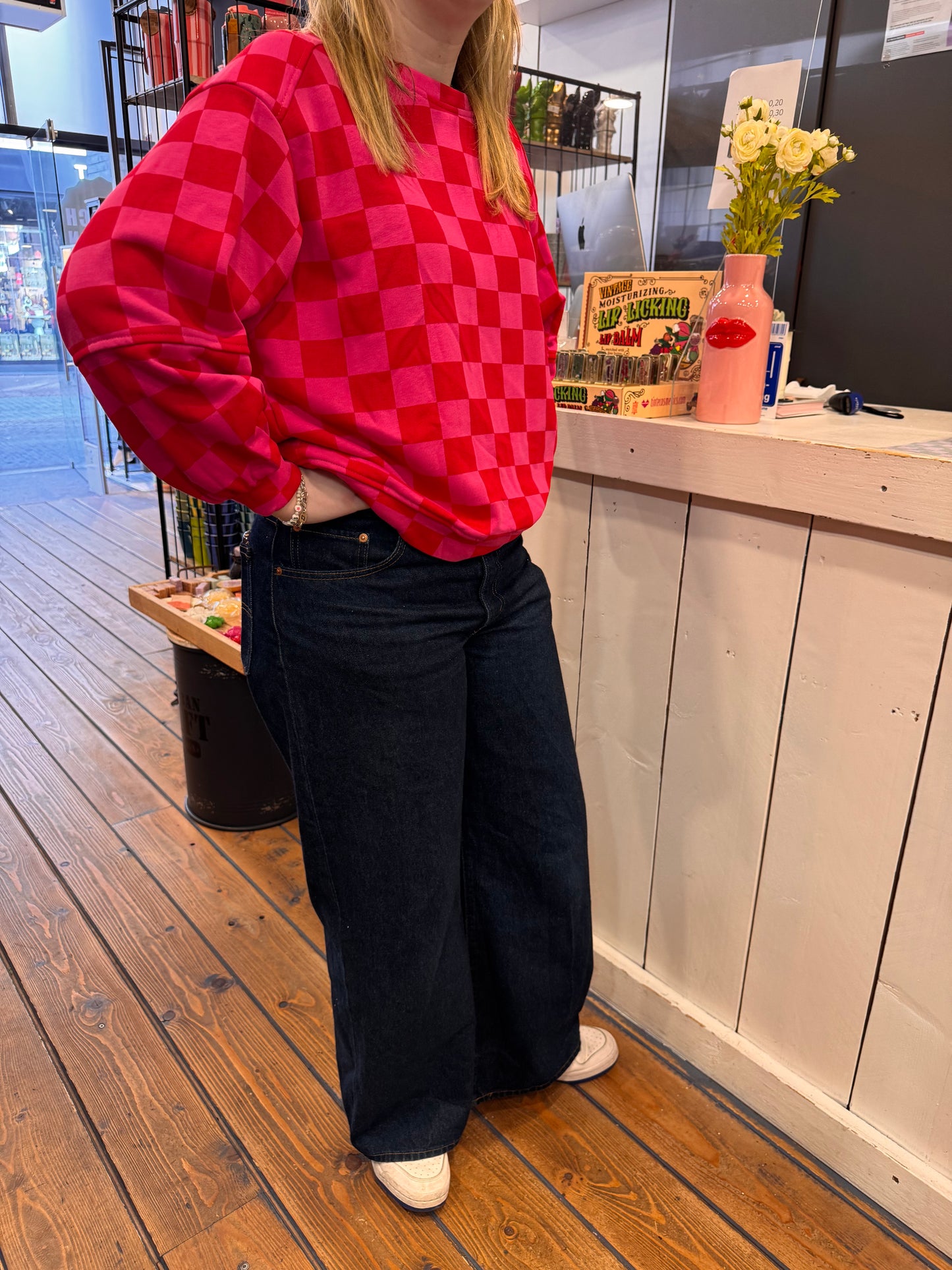 Sweatshirt Ruit