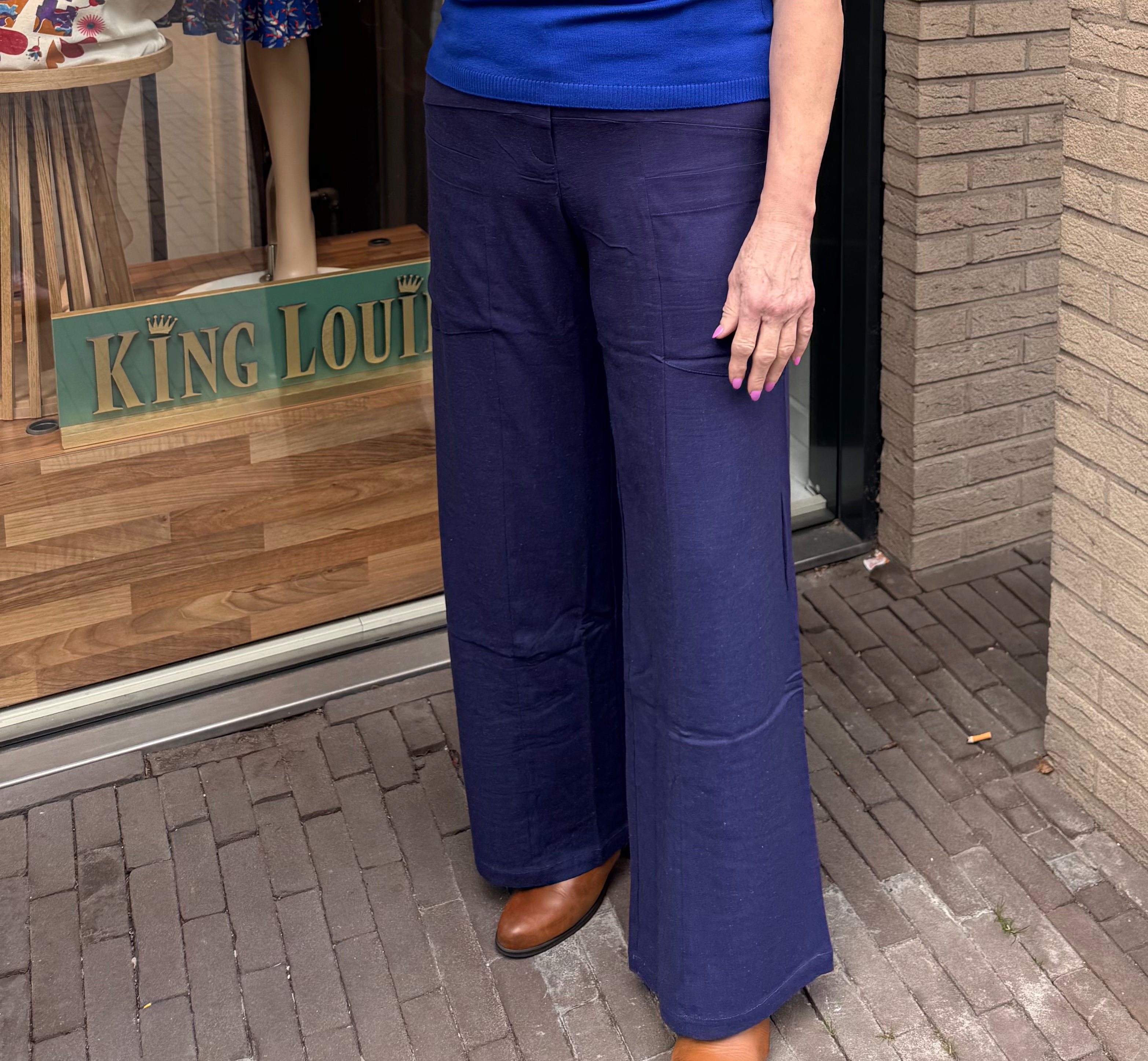 Triangle Broek Linnen