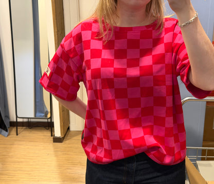 Sweatshirt Ruit korte mouw