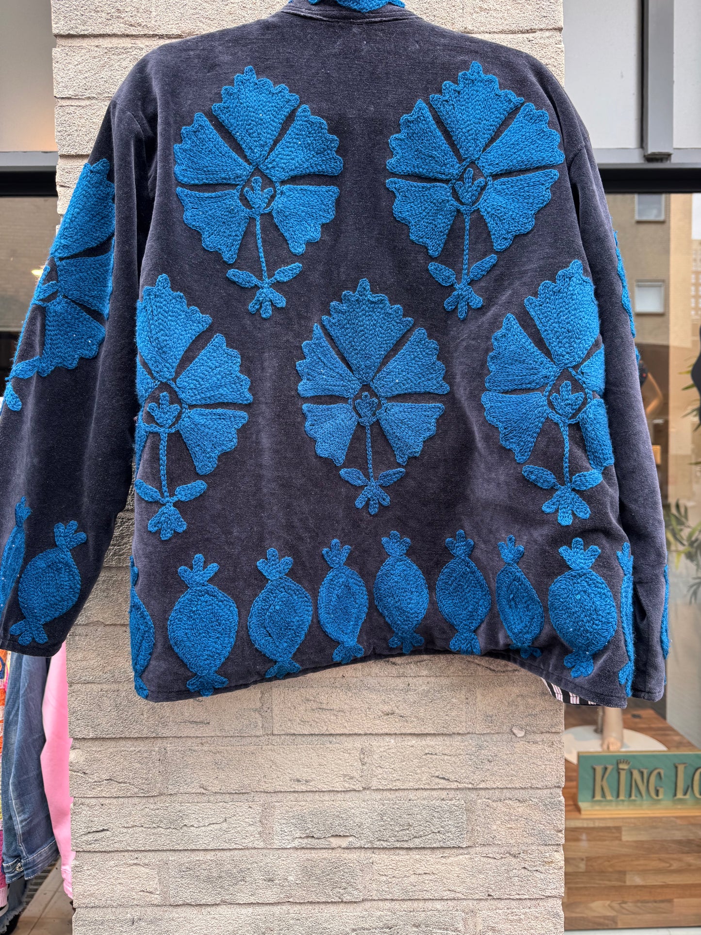 Velvet Suzani jacket