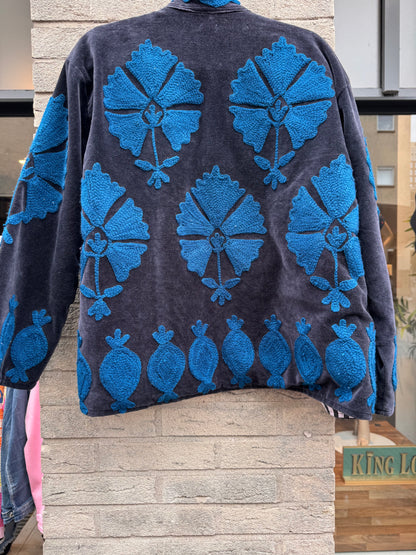Velvet Suzani jacket