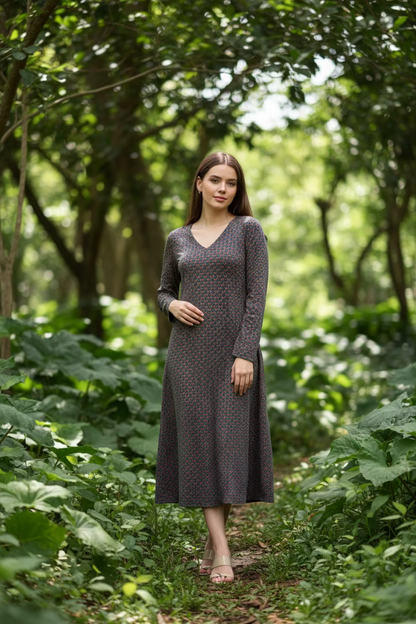 Leo Dress-Lotus