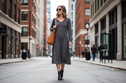 Leo Dress-Lotus