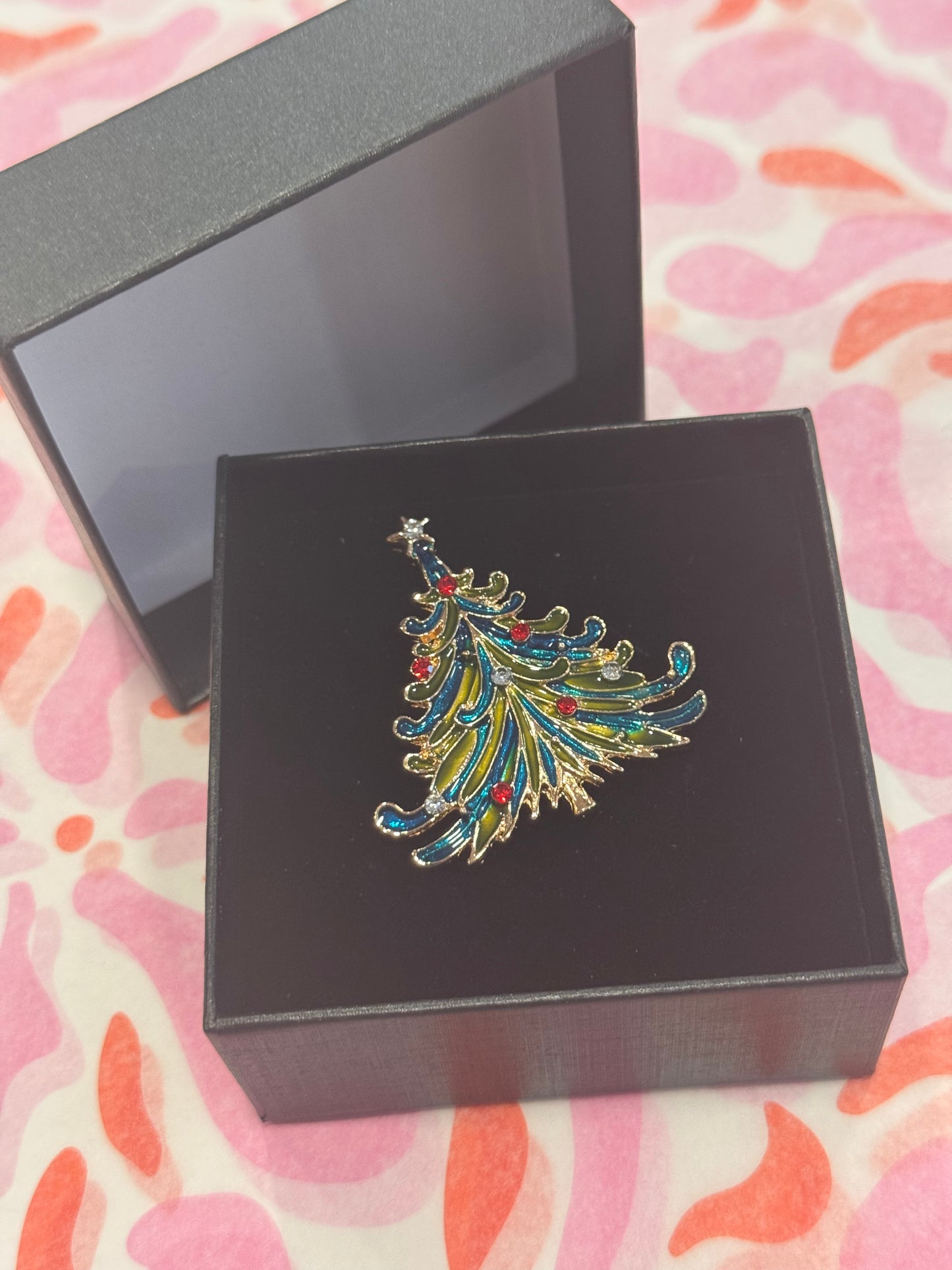 Christmas Tree Broche