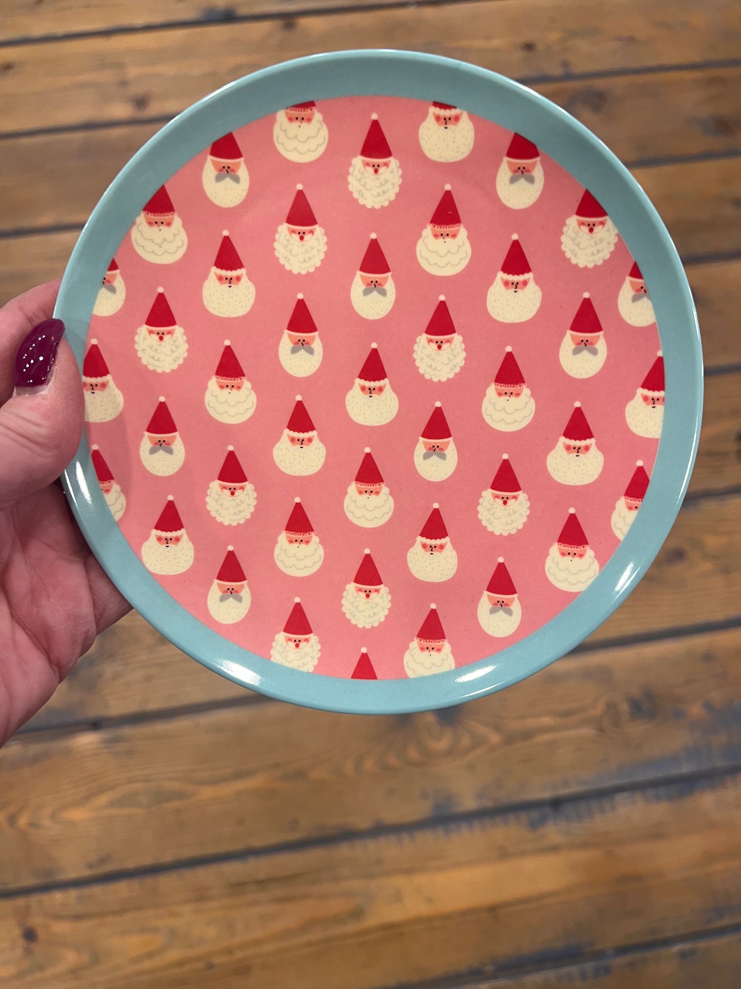 Plate Santa