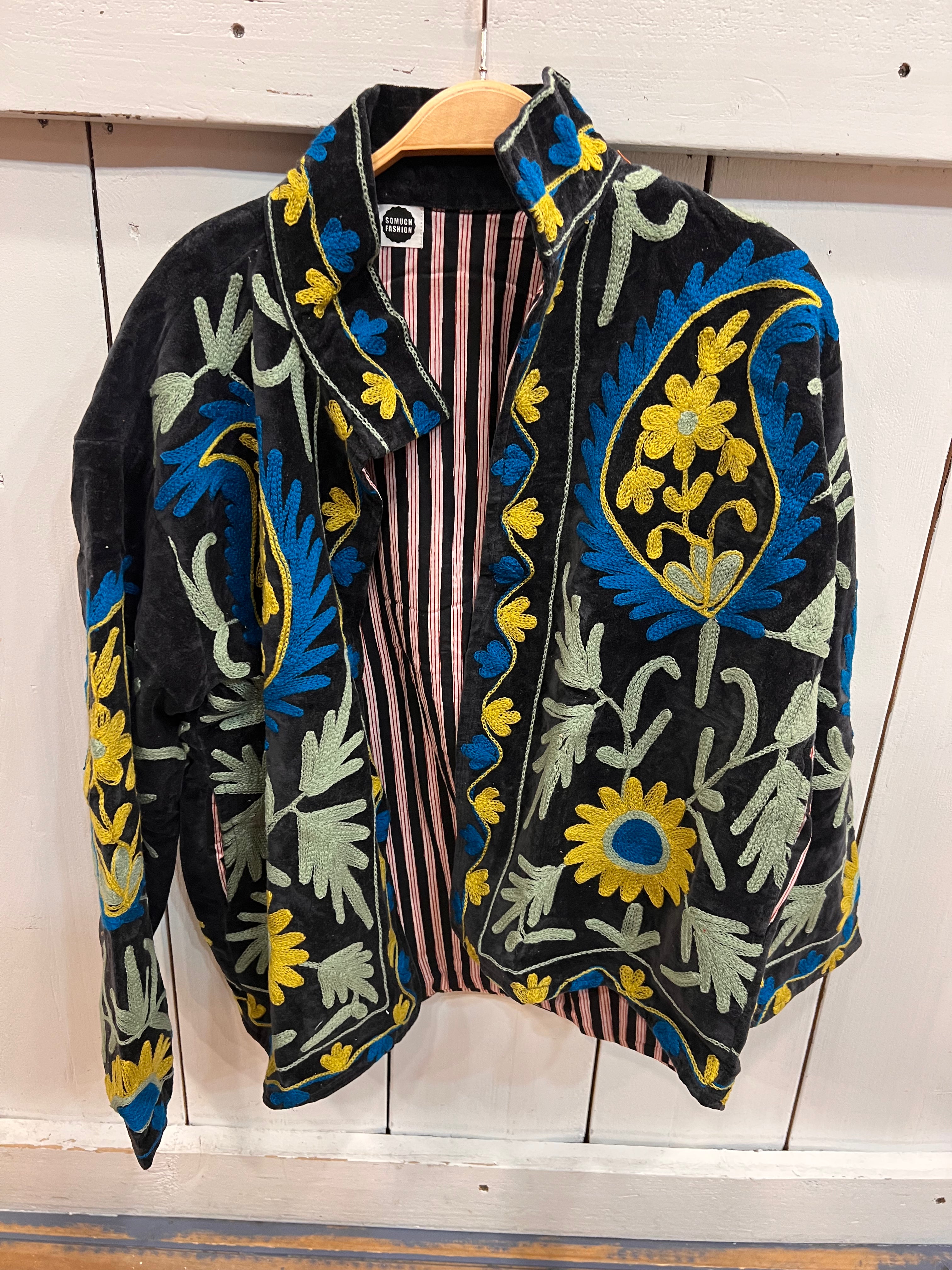 Velvet Suzani Jacket