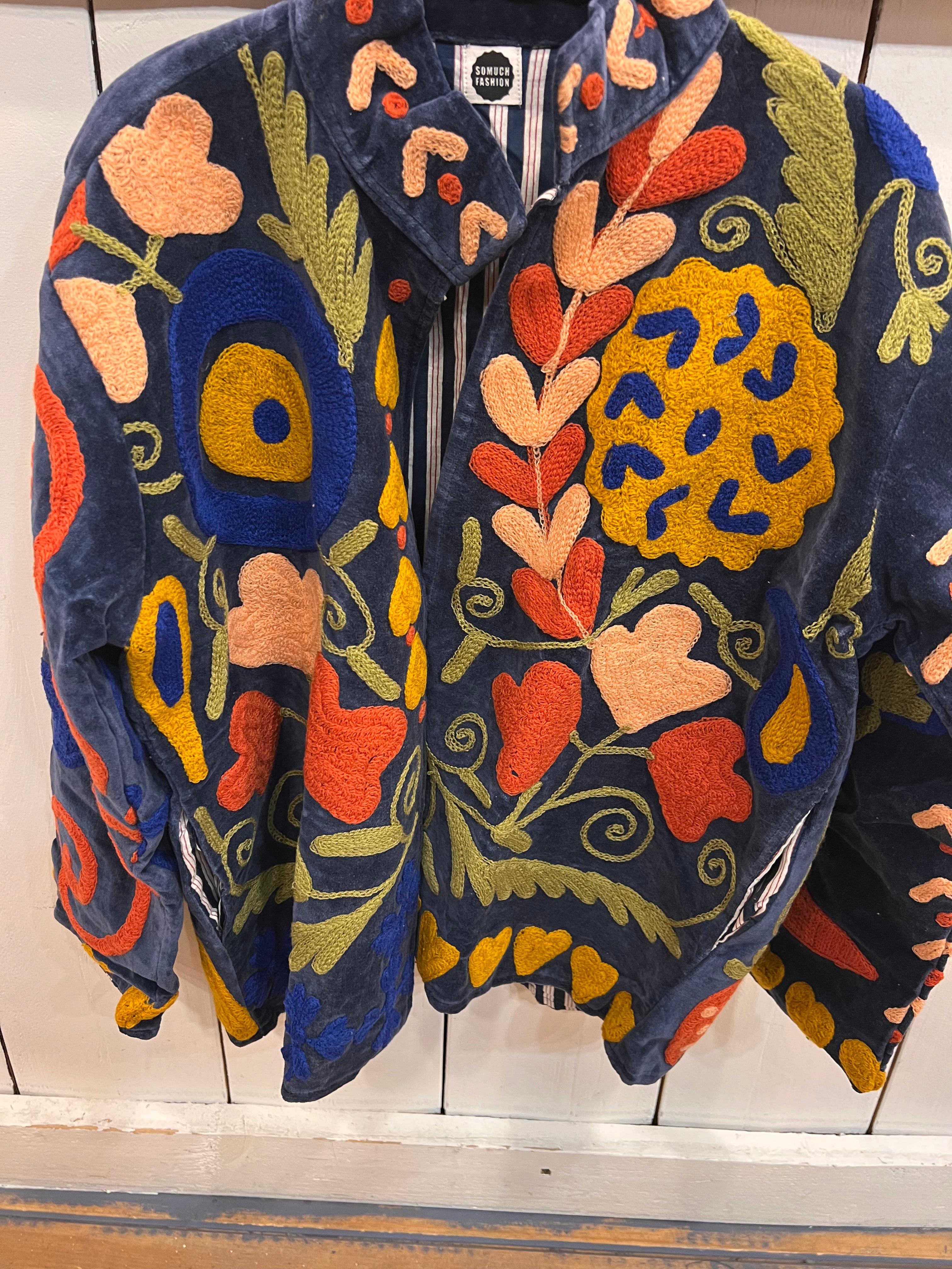 Velvet Suzani Jacket