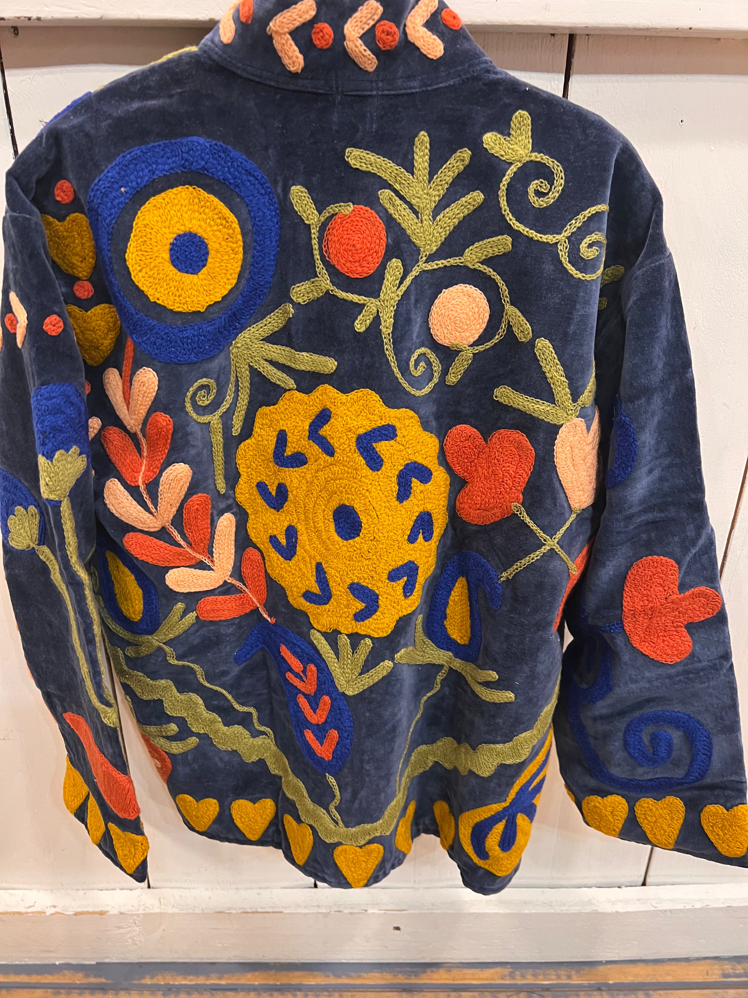 Velvet Suzani Jacket