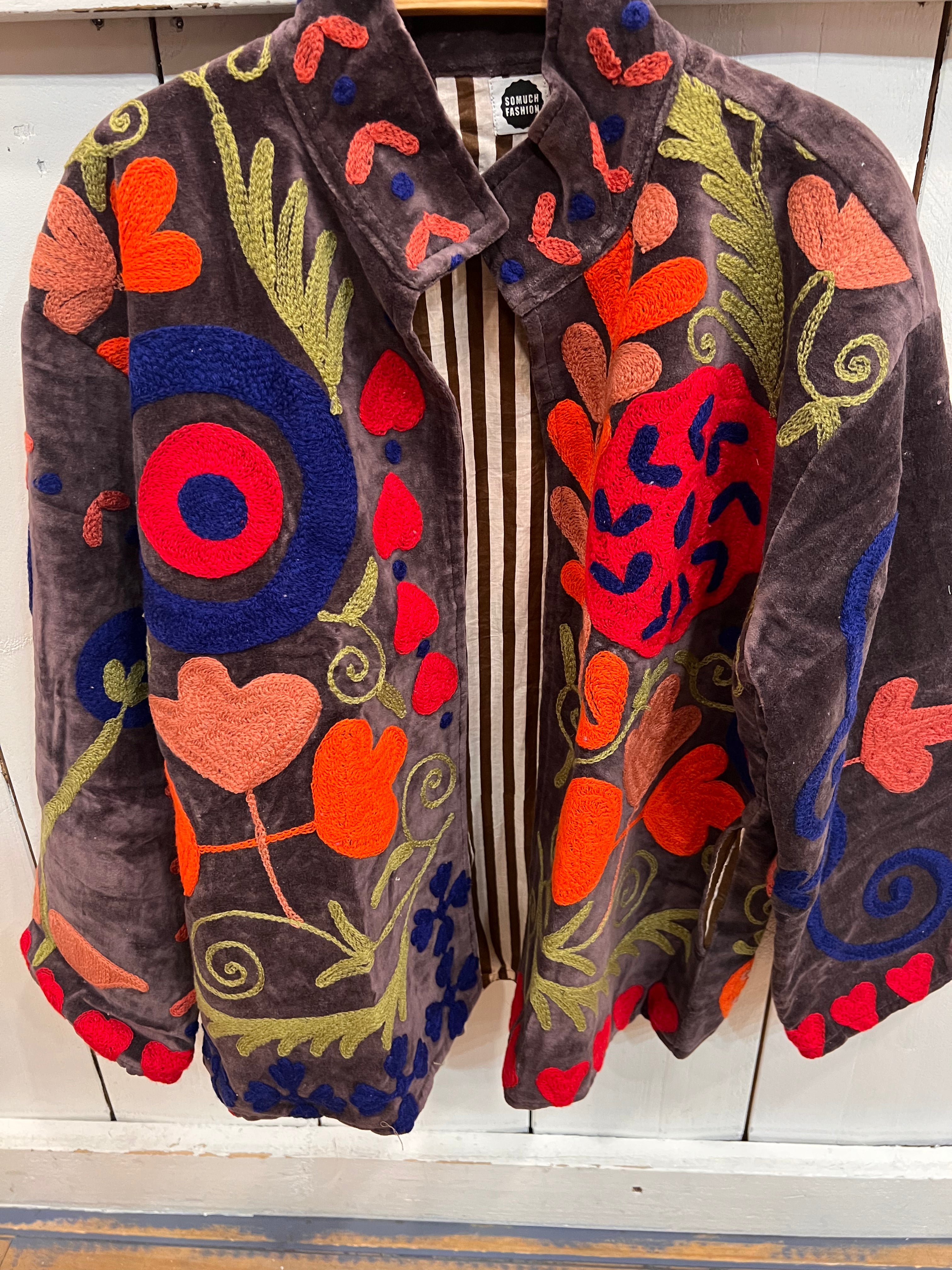 Velvet Suzani Jacket