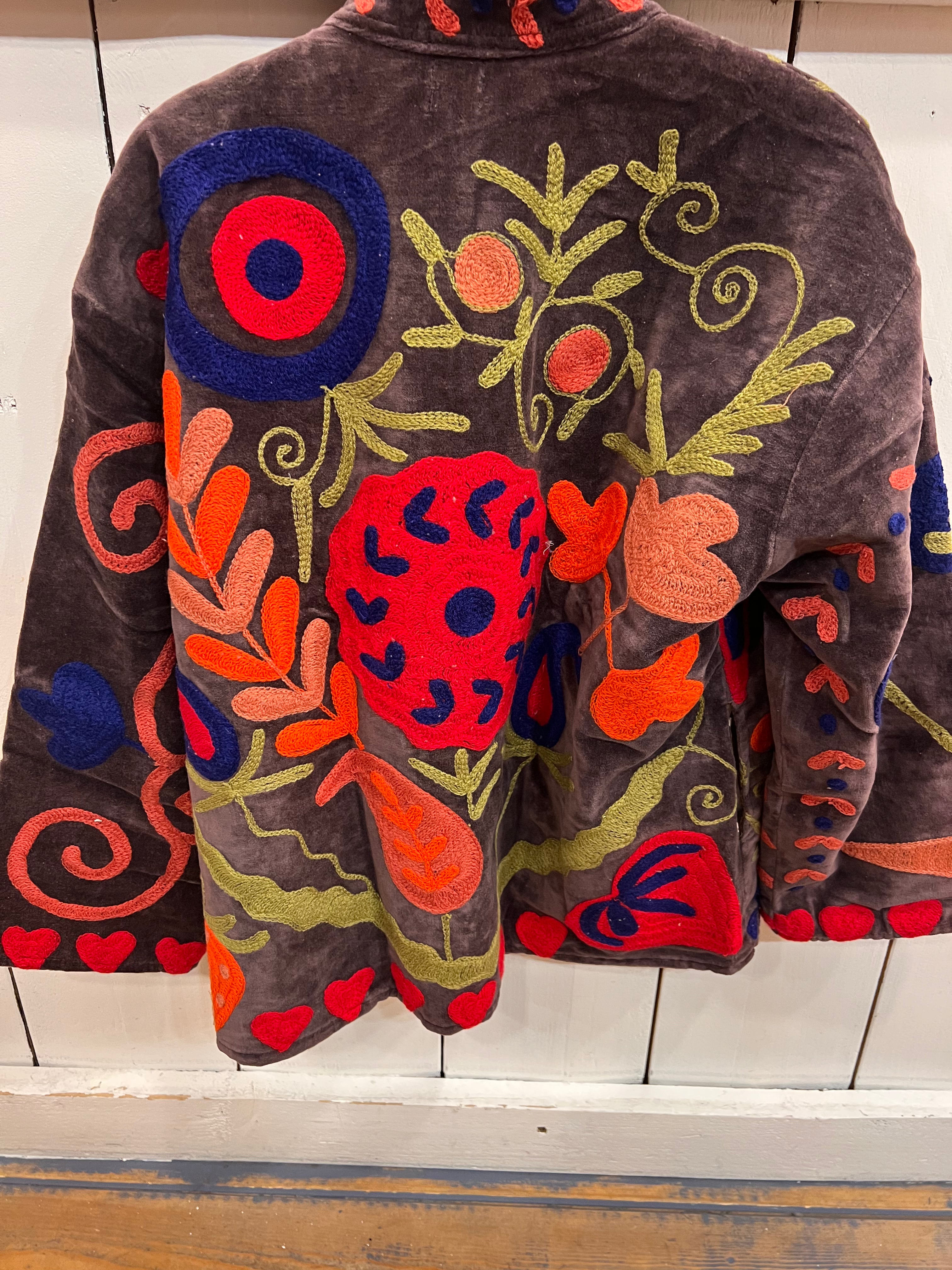 Velvet Suzani Jacket