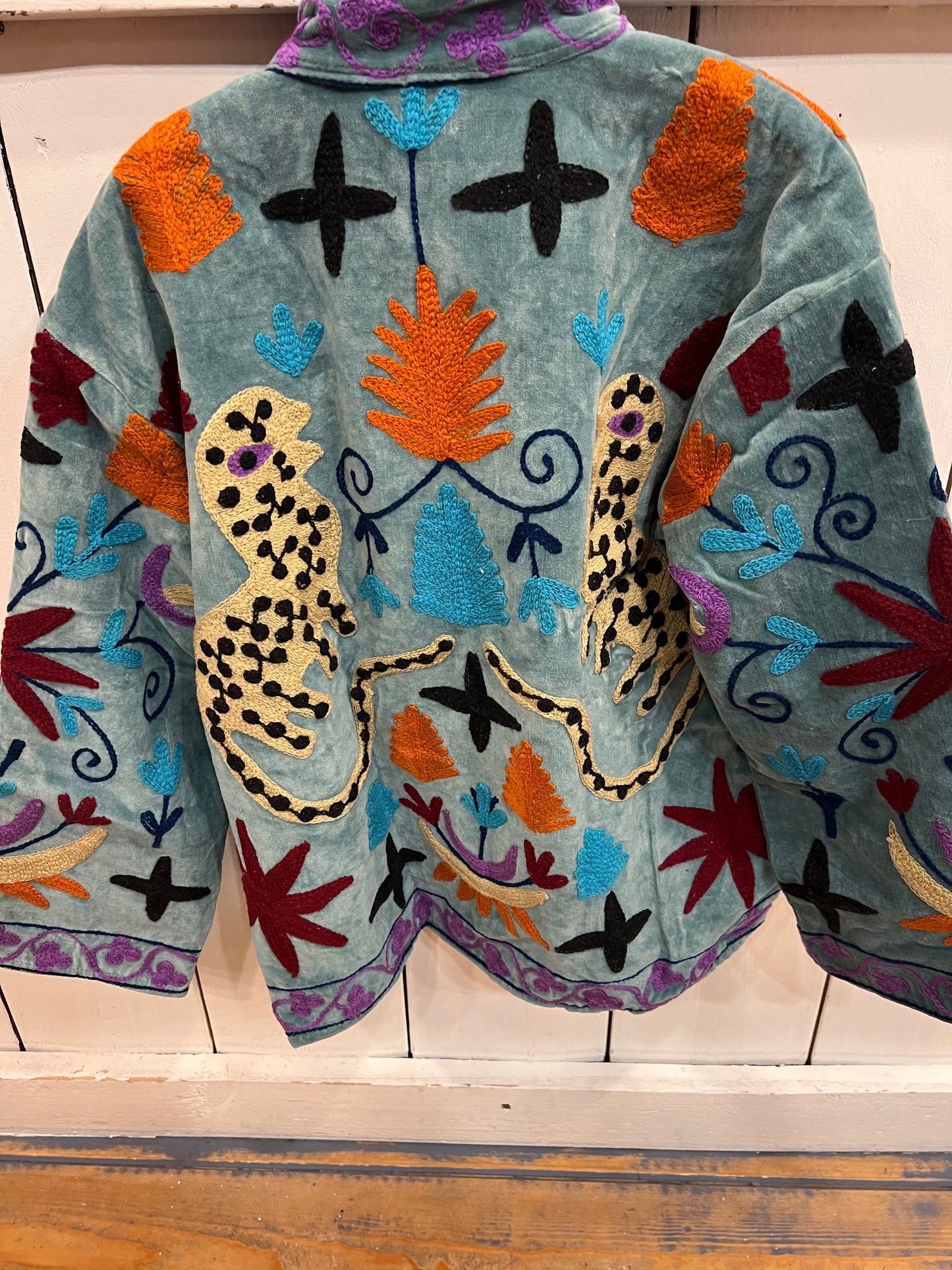 Velvet Suzani Jacket