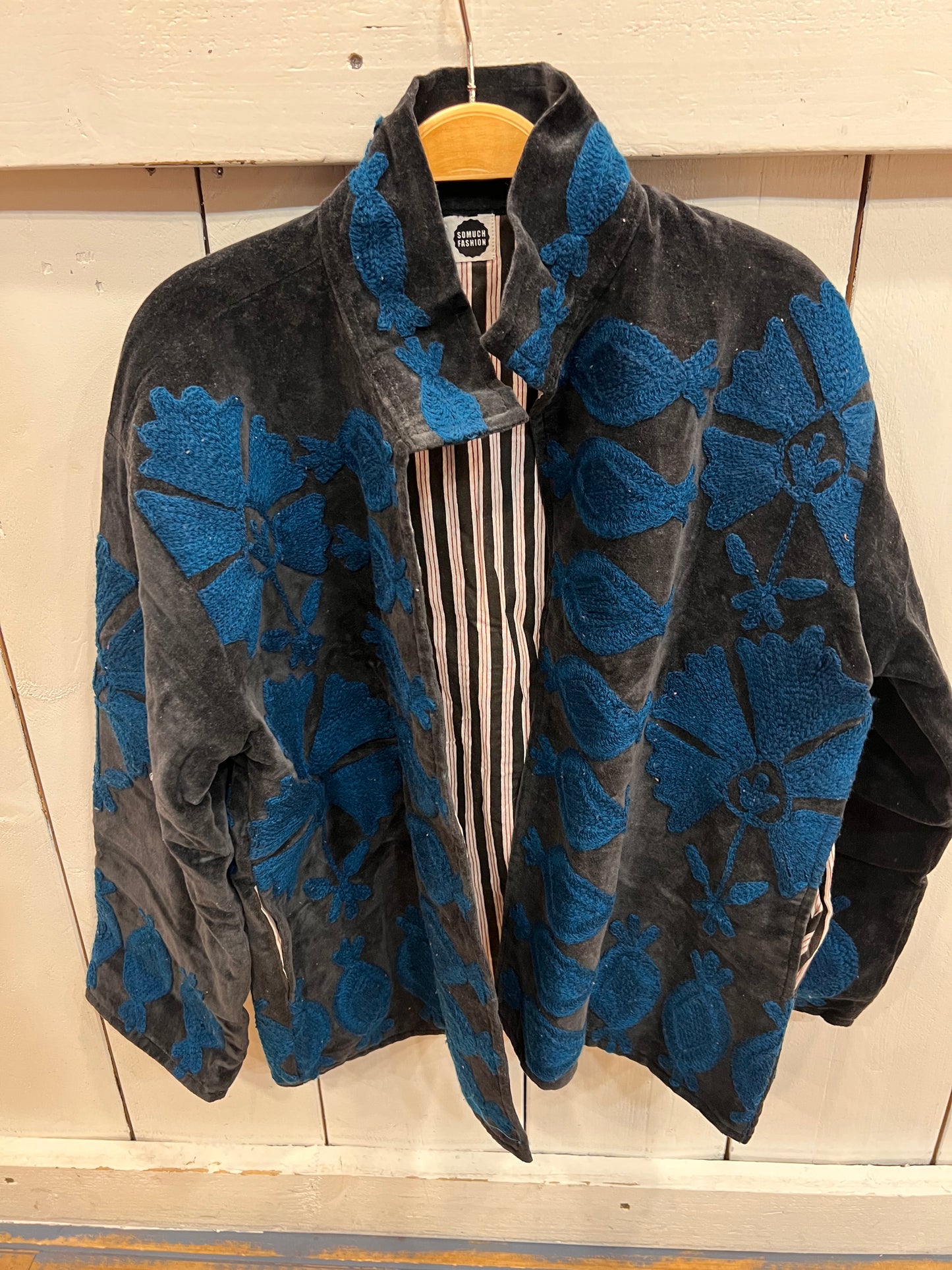 Velvet Suzani jacket