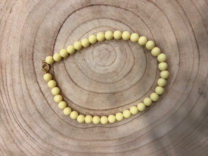 Kralen ketting 12mm  met boeislot