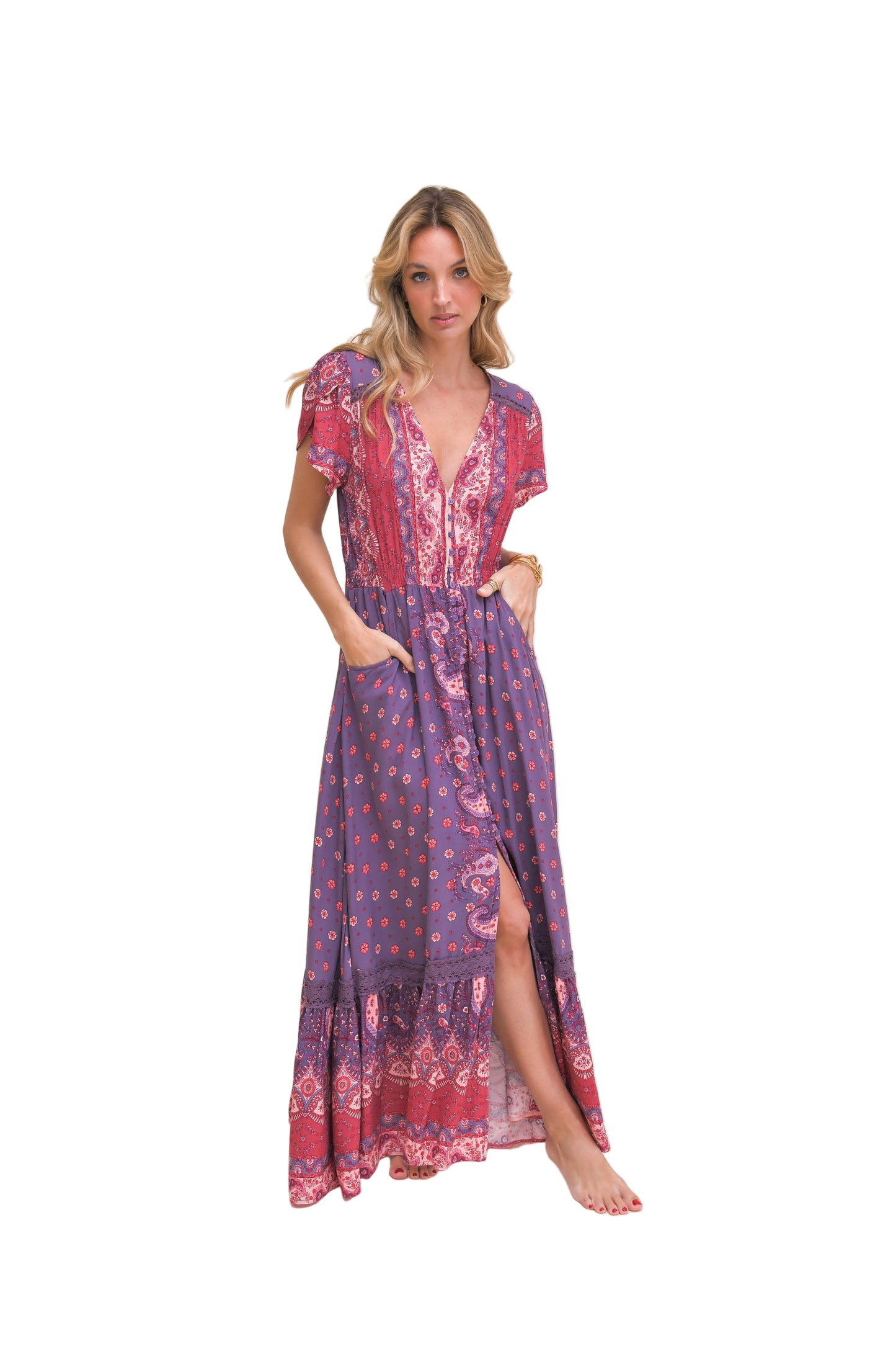 Rosewood Carmen Maxi Dress