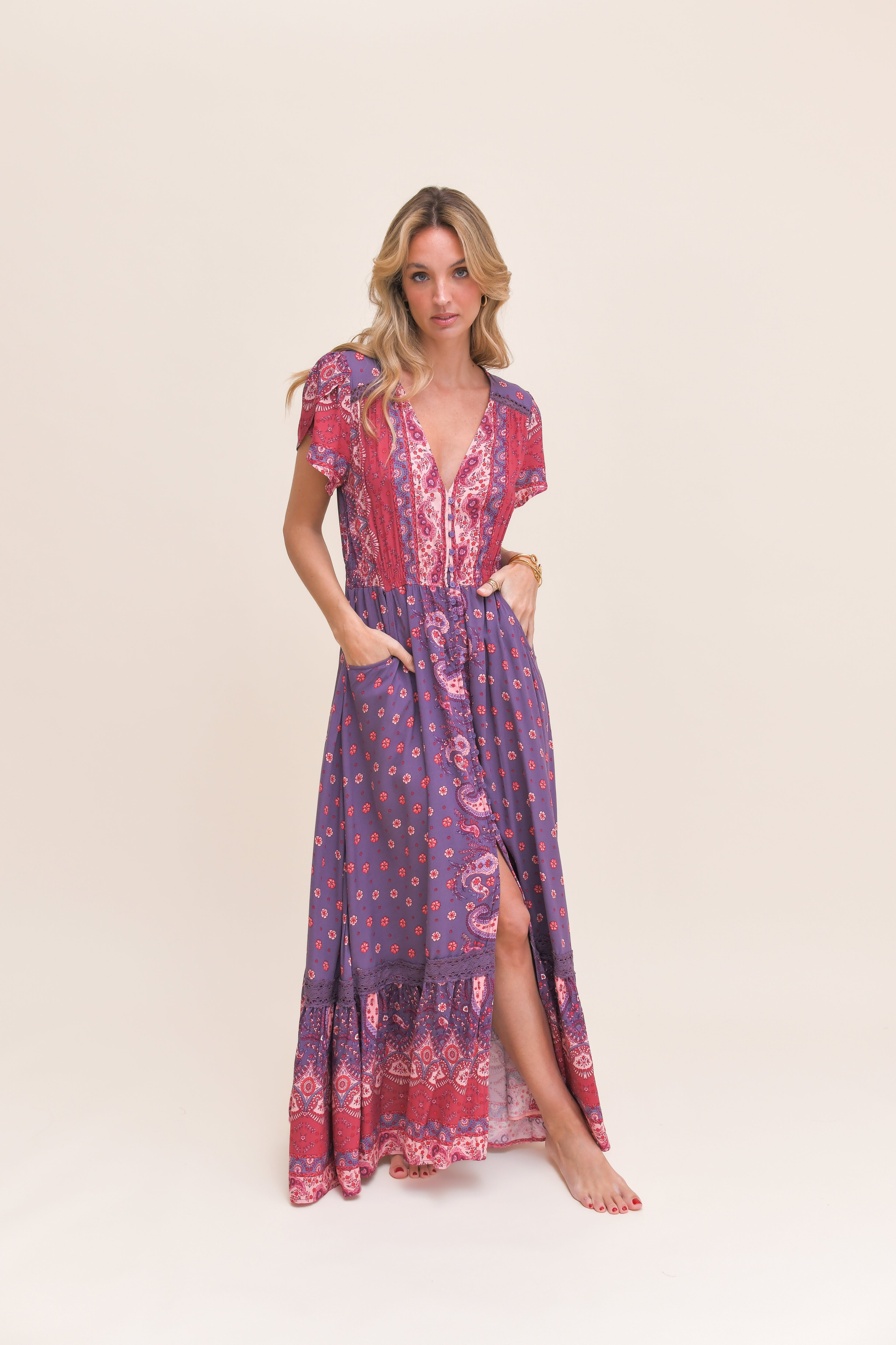 Rosewood Carmen Maxi Dress
