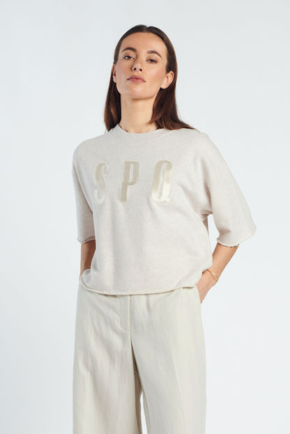 Jott Sweater-Beige Melange
