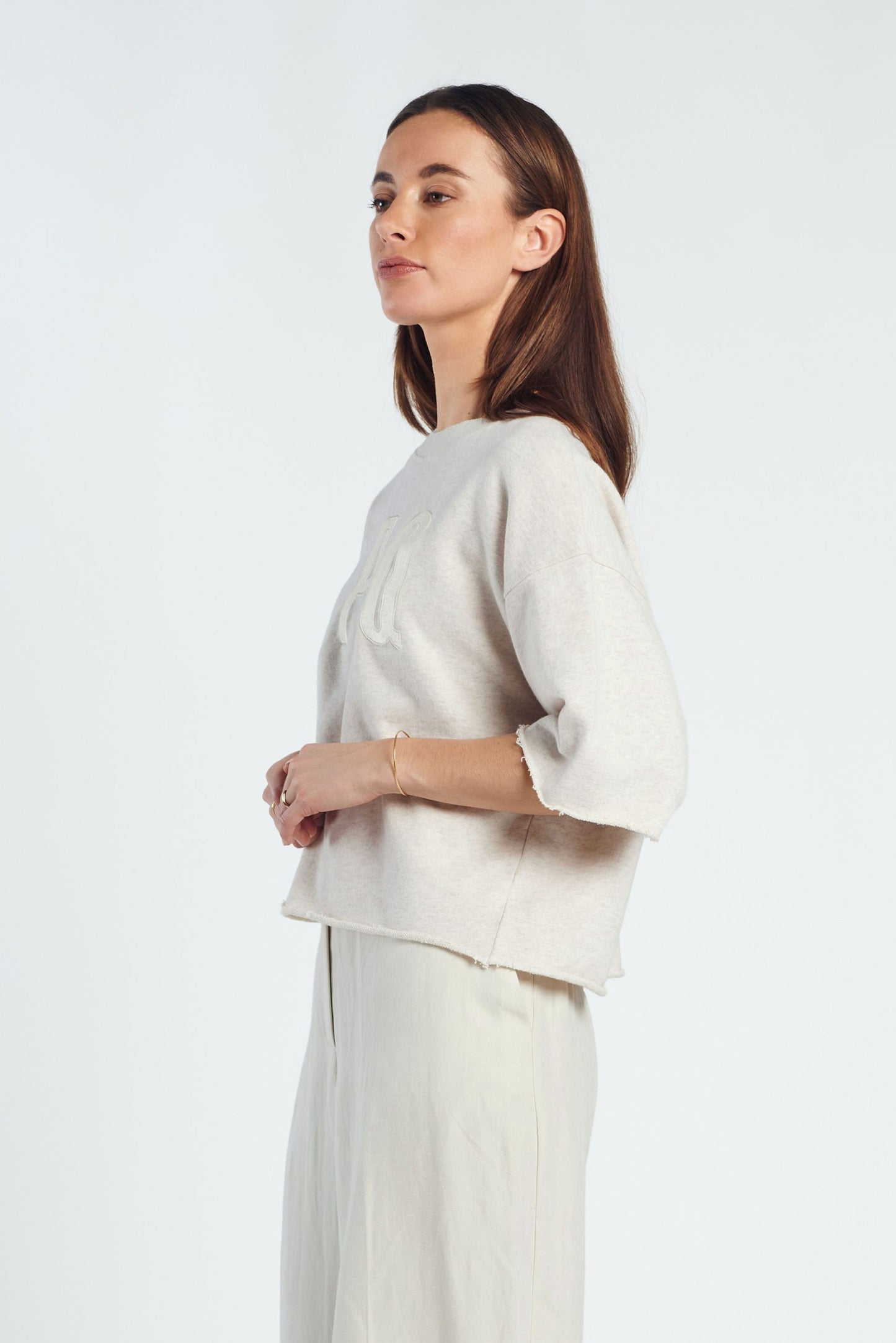 Jott Sweater-Beige Melange